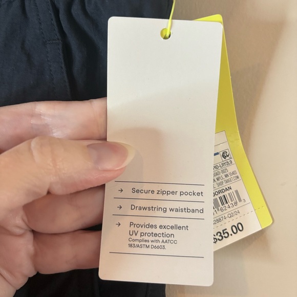 All In Motion Black Ripstop Drawstring Pants - Picture 4 of 13